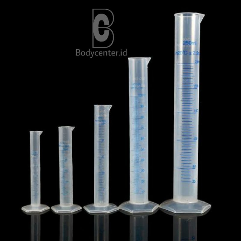 tabung ukur panjang plastik 100 ml