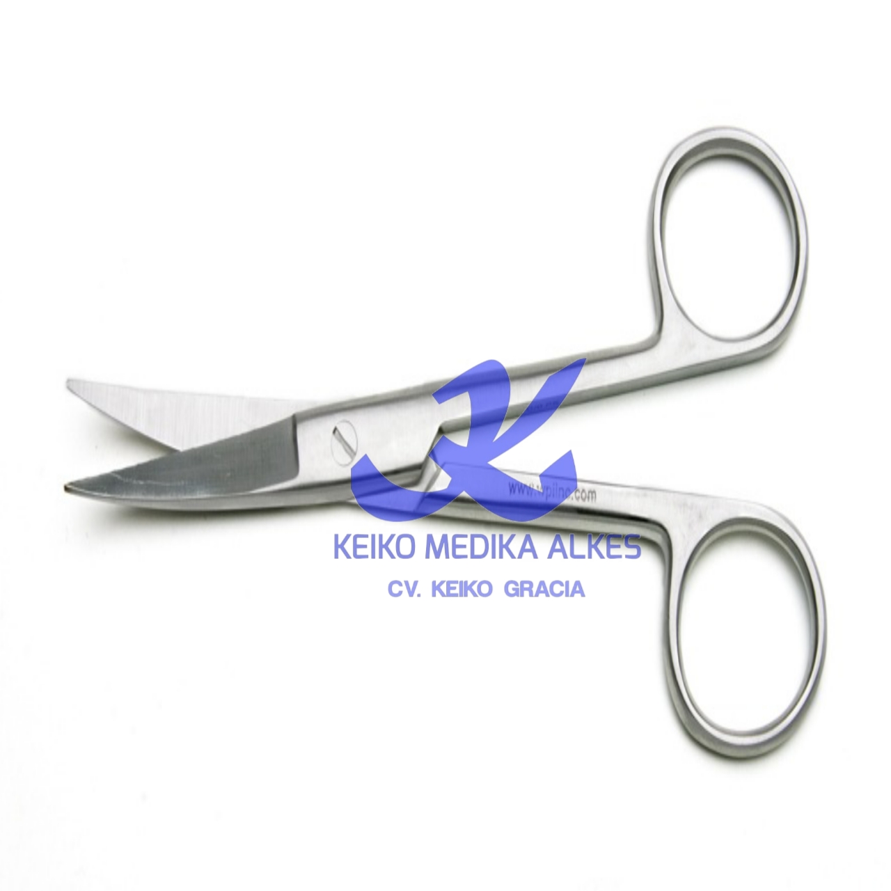 gunting tajam tajam lurus 14cm