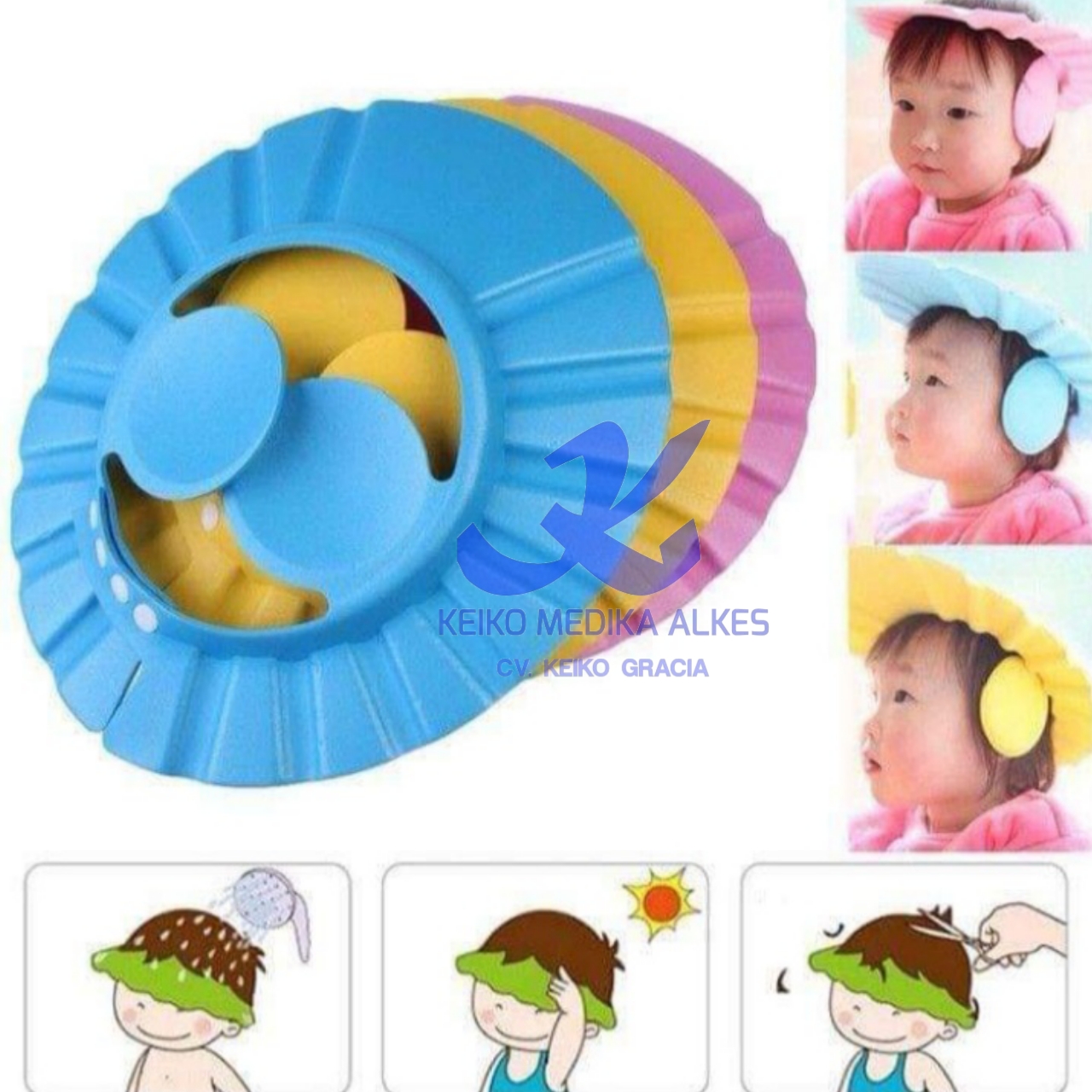 topi keramas anak bayi