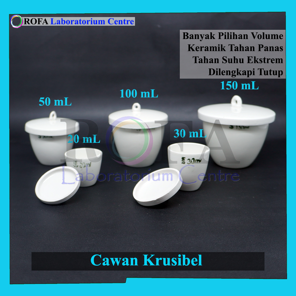 cawan krusibel 100ml